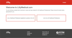 Desktop Screenshot of lillymedical.com